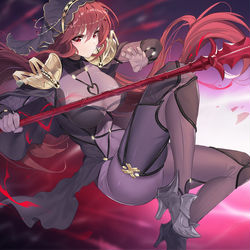 This is a pixiv picture whose title is スカサハ.