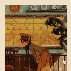 This is a pixiv picture whose title is 最近の創作絵まとめ.