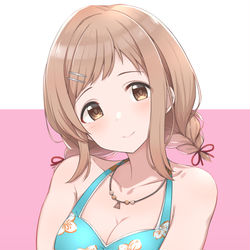 This is a pixiv picture whose title is 水着真乃.