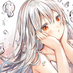 This is a pixiv picture whose title is 潤い.