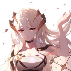 This is a pixiv picture whose title is 撩发.