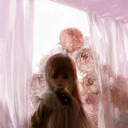 This is a pixiv picture whose title is peony.