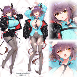 This is a pixiv picture whose title is 铸铁抱き枕.