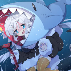 This is a pixiv picture whose title is ■支援絵■【紲星あかり】恐怖のシベリアツアー.