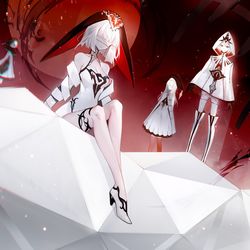 This is a pixiv picture whose title is 混沌の宴.