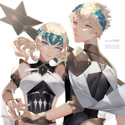 This is a pixiv picture whose title is Dioscuri.