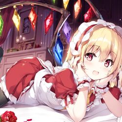 This is a pixiv picture whose title is ご奉仕フランちゃん2.