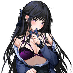 This is a pixiv picture whose title is 真面目な JK.