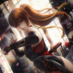 This is a pixiv picture whose title is かすみ / Kasumi.