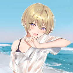This is a pixiv picture whose title is 「み、みんなよ････！」.