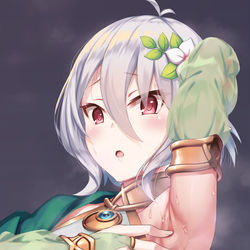 This is a pixiv picture whose title is コッコロちゃんの脇.
