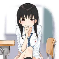 This is a pixiv picture whose title is こういう目つき.