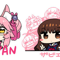 This is a pixiv picture whose title is KOYANTシャツ＆ザビエルTシャツ.