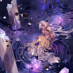 This is a pixiv picture whose title is マスター、良い夢を.