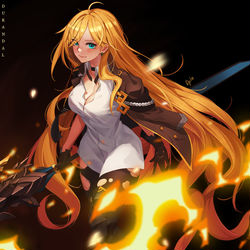 This is a pixiv picture whose title is Bianca "Durandal" Astagina.