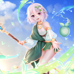 This is a pixiv picture whose title is 天哪，是可可萝妈.
