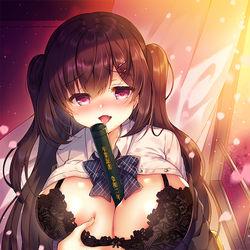 This is a pixiv picture whose title is ねぇ、こっちも卒業しちゃう…？.