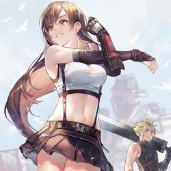 This is a pixiv picture whose title is 行こうか.