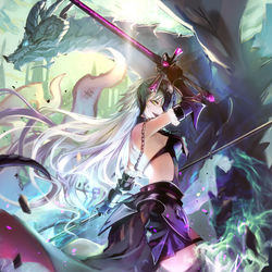 This is a pixiv picture whose title is 邪ンヌ.