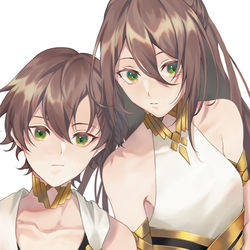 This is a pixiv picture whose title is 双子.