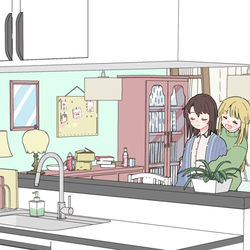 This is a pixiv picture whose title is みさここ.