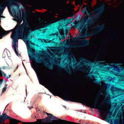 This is a pixiv picture whose title is Saya.