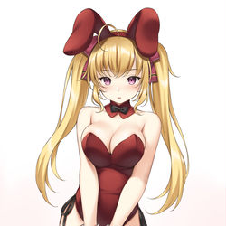 This is a pixiv picture whose title is バニーお嬢.