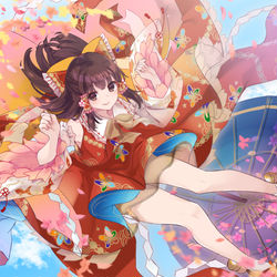 This is a pixiv picture whose title is 幻想浪漫紀行.