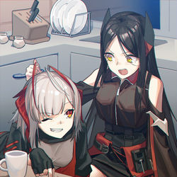 This is a pixiv picture whose title is 伙伴.