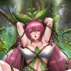 This is a pixiv picture whose title is Yggdrasil.