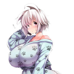 This is a pixiv picture whose title is 湯上がり椛ちゃん.