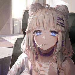 This is a pixiv picture whose title is candy.