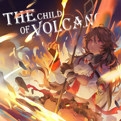 This is a pixiv picture whose title is The Child of Volcano.
