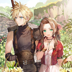 This is a pixiv picture whose title is エアリスのお庭.