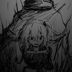 This is a pixiv picture whose title is うタ　が、　き　声　マス　ね？.