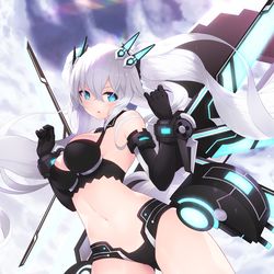 This is a pixiv picture whose title is ブラックハート.