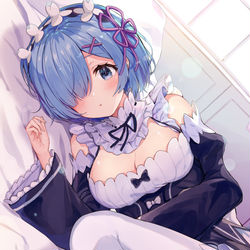 This is a pixiv picture whose title is レム.