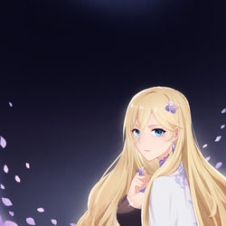 This is a pixiv picture whose title is 幽兰黛尔.