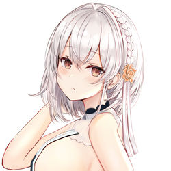 This is a pixiv picture whose title is シリアス.