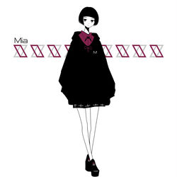 This is a pixiv picture whose title is Miaちゃん.