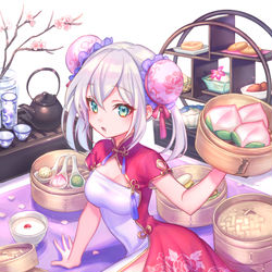 This is a pixiv picture whose title is チャイニーズアフタヌーンティーセット.