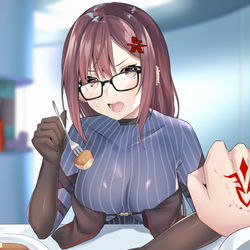 This is a pixiv picture whose title is 令呪をもって命ずる！！ぐっちゃんあーんしてくれ！！.