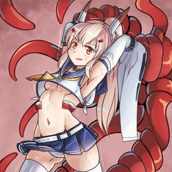 This is a pixiv picture whose title is Ayanami.