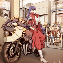 This is a pixiv picture whose title is やべっ、マルタだ.