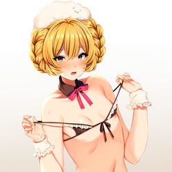 This is a pixiv picture whose title is メイドベリル.