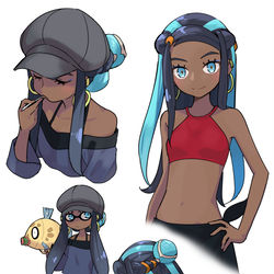 This is a pixiv picture whose title is ルリナ.