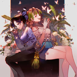 This is a pixiv picture whose title is 柱.