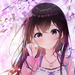 This is a pixiv picture whose title is 春.