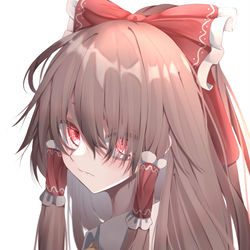 This is a pixiv picture whose title is 霊夢.