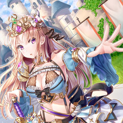 This is a pixiv picture whose title is 【神界のヴァルキリー】ライナ.